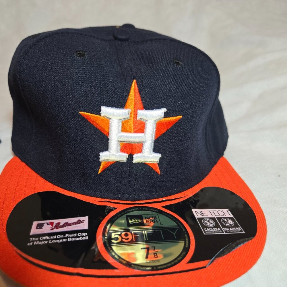 New Era 59Fifty Men's Hat MLB Houston Astros On Field Fitted Cap ALL SIZES - Picture 2 of 8